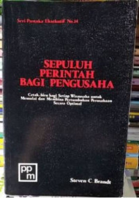 Image of Sepuluh Perintah Bagi Pengusaha