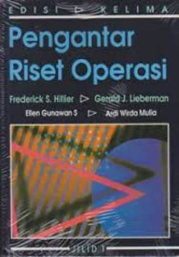 Image of Pengantar Riset Operasi