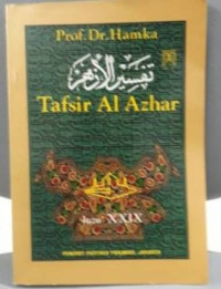 Image of Tafsir Al-Azhar Juz XXIX