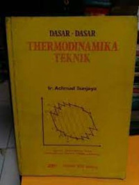 Image of Dasar-Dasar Thermodinamika Teknik