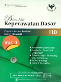 Image of Buku Ajar Keperawatan Dasar - Edisi 10 Vol. 1