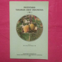 Inventaris Tanaman Obat Indonesia III