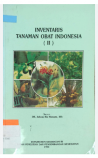 Image of Inventaris Tanaman Obat Indonesia ( II )