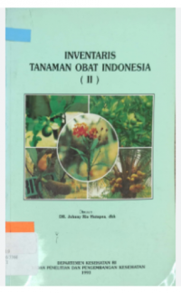 Inventaris Tanaman Obat Indonesia ( II )