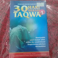 Image of Tiga Puluh Hari Meraih Taqwa