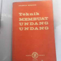 Image of Teknik Membuat Undang Undang