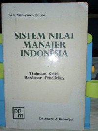 Image of Sistem Nilai Manajer Indonesia