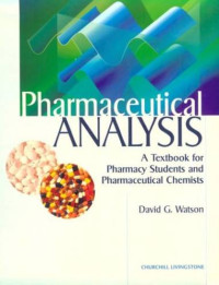 Image of Pharmaceutical Analysis : A Textbook for Phaemacy Students and Pharmaceutical Chemists