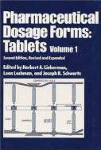 Image of Pharmaceutical dosage forms: tablets - Volume 1