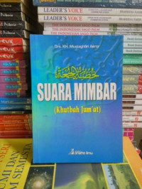 Image of Suara Mimbar : Khutbah Jum'at