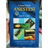 Image of Catatan Kuliah Anestesi Edisi 4