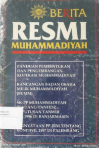 Image of Berita Resmi Muhammadiyah : Pedoman Penyelenggaraan Keuangan Persyarikatan Muhammadiyah
