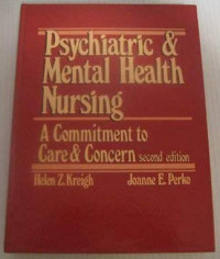 Image of Psychiatric and mental health nursing: a commitment to care and concern