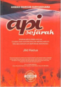 Image of Api sejarah jilid kedua