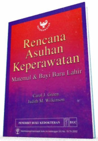 Image of Rencana asuhan keperawatan maternal dan bayi baru lahir