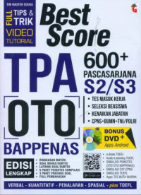 Best Score 600+ TPA OTO BAPENAS