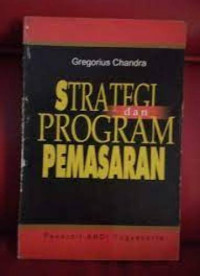 Strategi dan Program Pemasaran