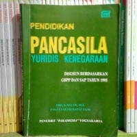 Image of Pendidikan Pancasila : Yuridis Kenegaraan